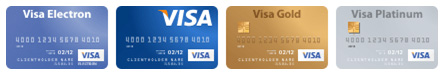 Оплата банковскими картами Visa
