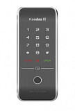 Kaadas R7-5 Black, накладной биометрический дверной замок с отпечатком пальца