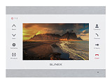 Slinex SL-07IPHD (Silver+White), 7" цветной AHD видеодомофон с Wi-Fi