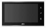CTV-M2702MD (черный), 7" цветной CVBS видеодомофон