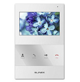 Slinex SQ-04 (White) 4.3" цветной аналоговый видеодомофон