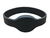 Силиконовый RFID браслет EM-Marine (OVAL) ЧЕРНЫЙ, диаметр 65 мм