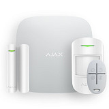 Ajax StarterKit White (10022.00.WH2), стартовый комплект GSM сигнализации
