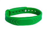 RFID браслет MIFARE силиконовый с застёжкой (SC-Green) зеленый