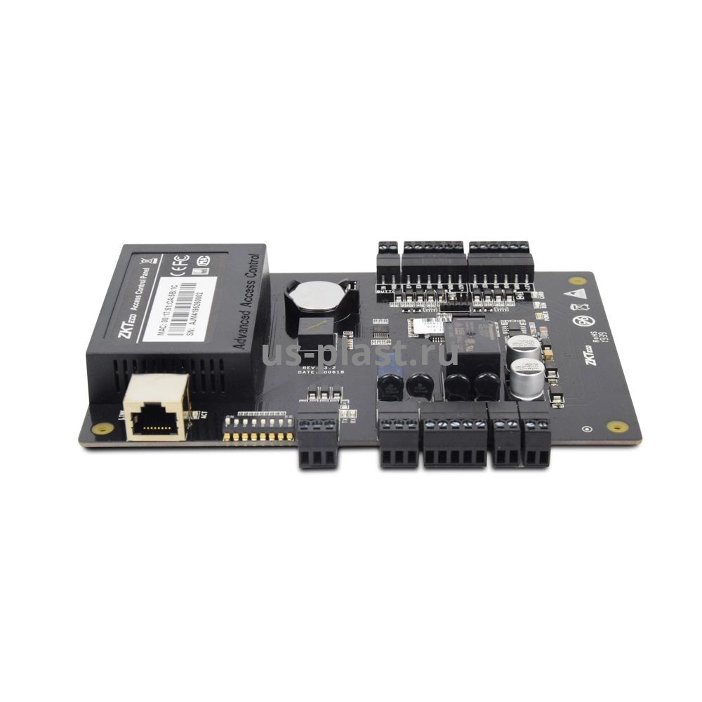 ZKTeco C3-100, сетевой контроллер СКУД для одной двери (двухсторонний доступ). Фото N3