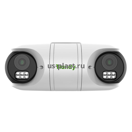 Tiandy TC-C32RN Spec:I5/E/Y/QX/2.8mm/V4.2, 2Мп уличная купольная двойная IP-камера