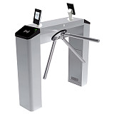 ZKTeco TS2000 Plus (FACE-4FP) [EM] биометрический тумбовый турникет с распознаванием лиц и отпечатков пальцев