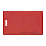 RFID карта EM-Marine Clamshell RED (толстая) с номером