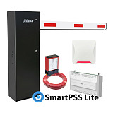 Комплект шлагбаума Dahua (UHF-LOOP KIT) с въездом по RFID картам и свободным выездом