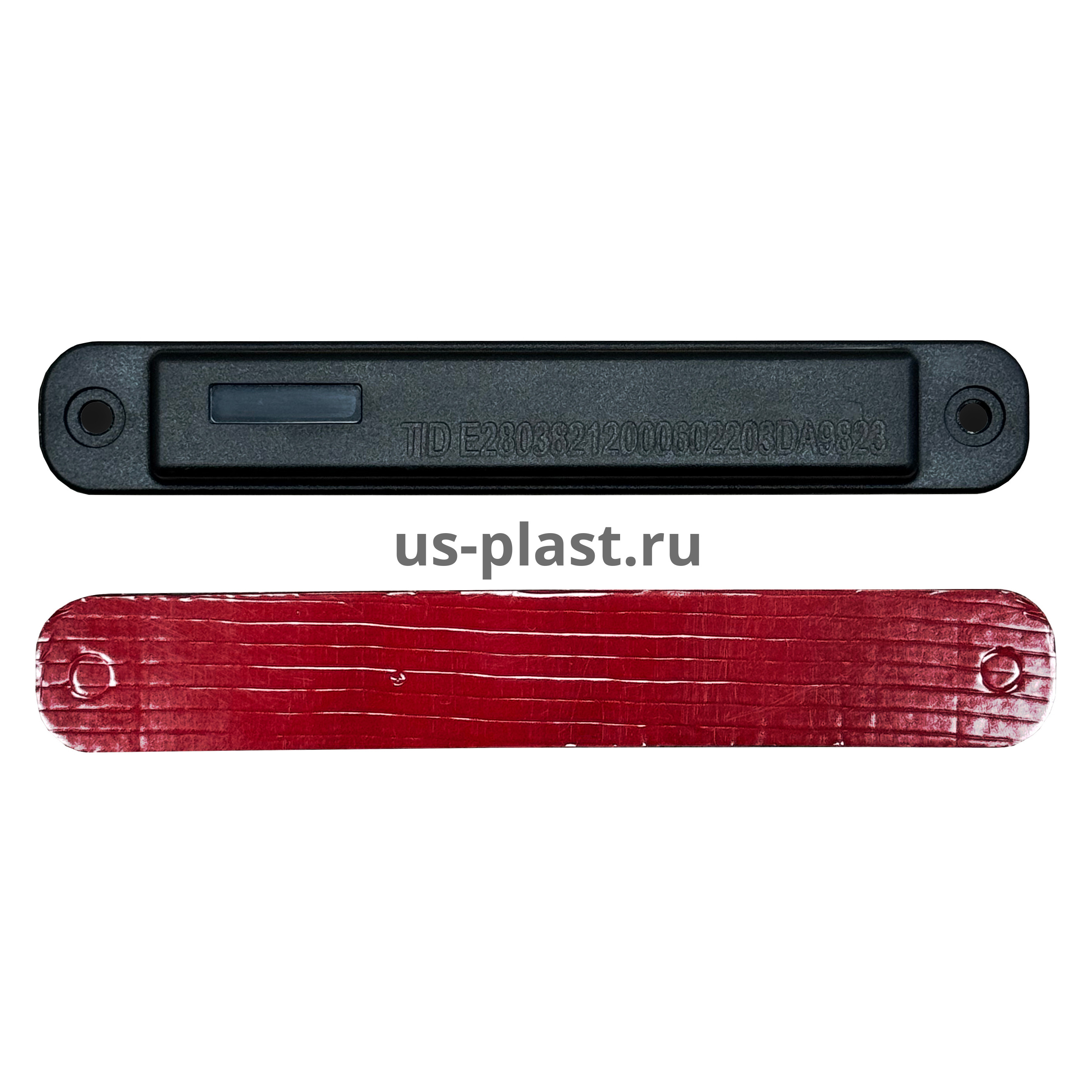 Корпусная UHF RFID метка Anti-Metal TAG (UCODE 9) с номером. Фото N2