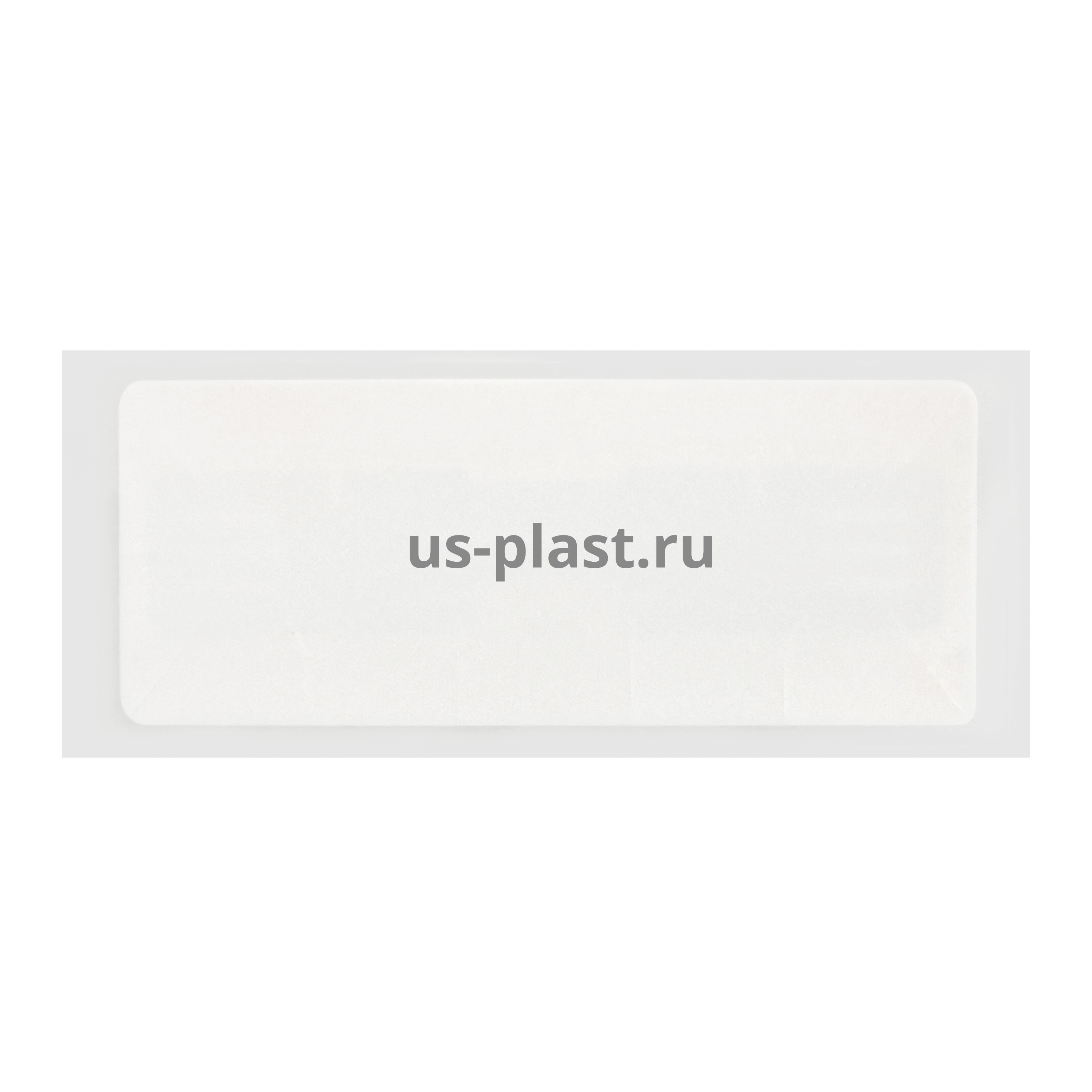 UHF RFID метка на лобовое стекло автомобиля ZKTeco UHF Parking Tag (с номером). Фото N2