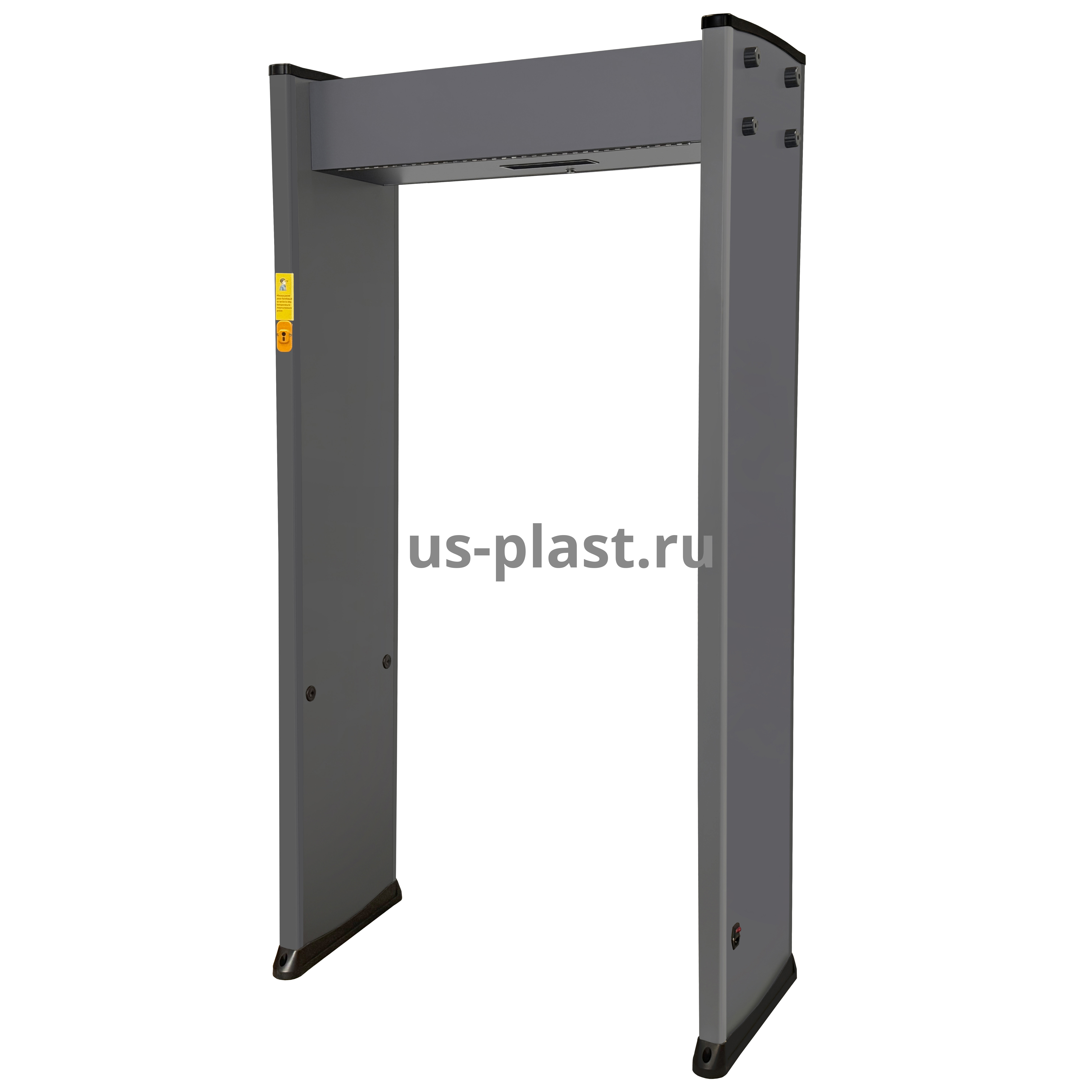 Арочный металлодетектор JT-100T (1000 мм) с измерением температуры тела. Фото N2