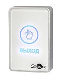 Smartec ST-EX020LSM-WT, накладная сенсорная кнопка выхода, белая