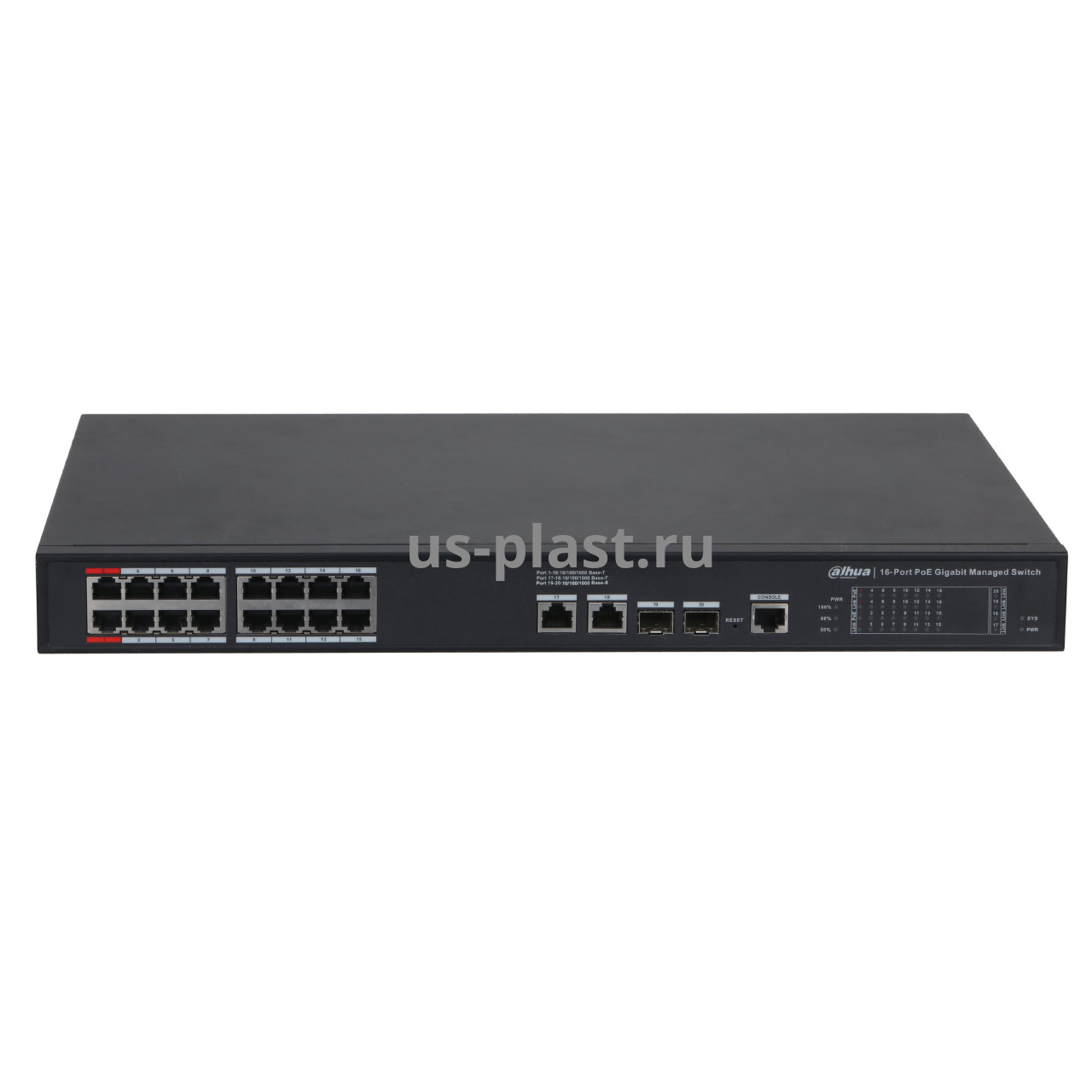 Dahua DH-S4220-16GT-190, управляемый коммутатор с PoE. Фото N2 в Санкт-Петербурге