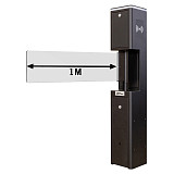 ZKTeco SBT2000S 1000mm (Black) турникет-калитка с распашной створкой