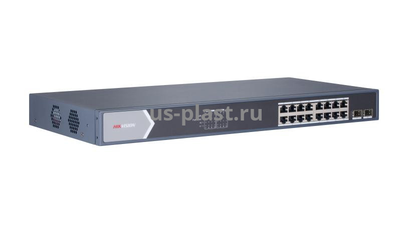 Hikvision DS-3E0518P-E/M неуправляемый PoE-коммутатор. Фото N4