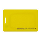 RFID карта EM-Marine Clamshell YELLOW (толстая) с номером