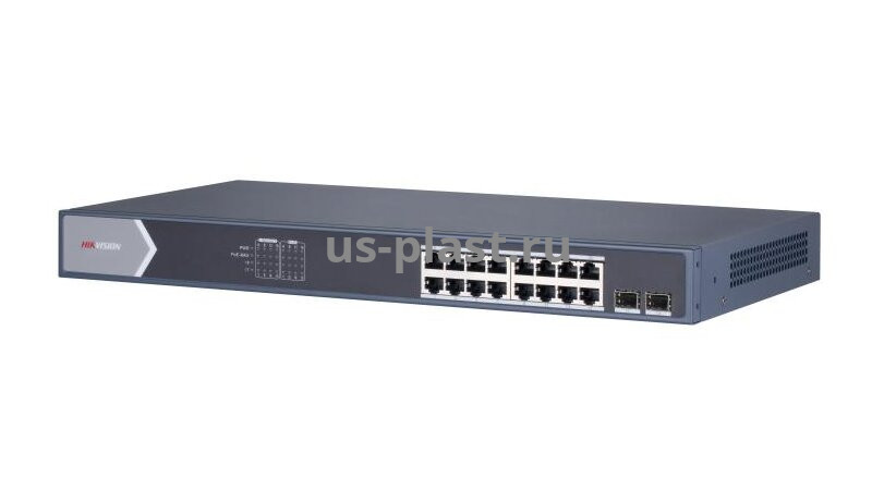 Hikvision DS-3E0518P-E/M неуправляемый PoE-коммутатор