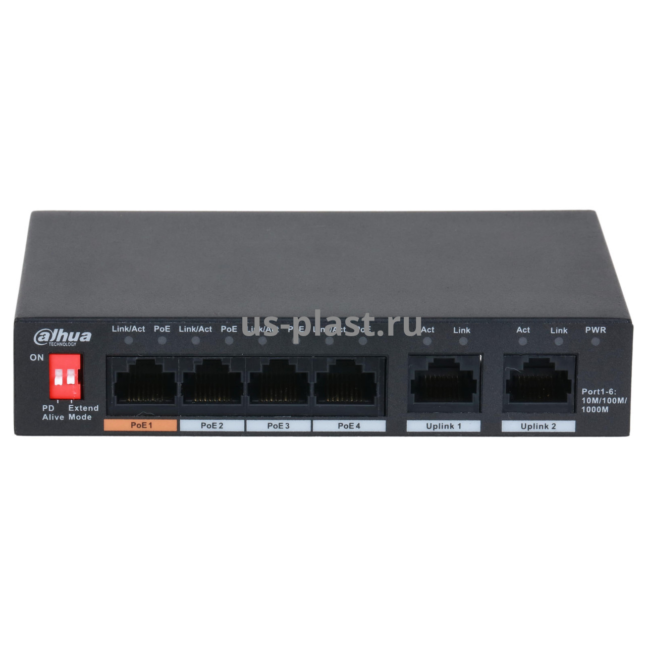Dahua DH-PFS3006-4GT-60, неуправляемый коммутатор с PoE. Фото N2 в Санкт-Петербурге