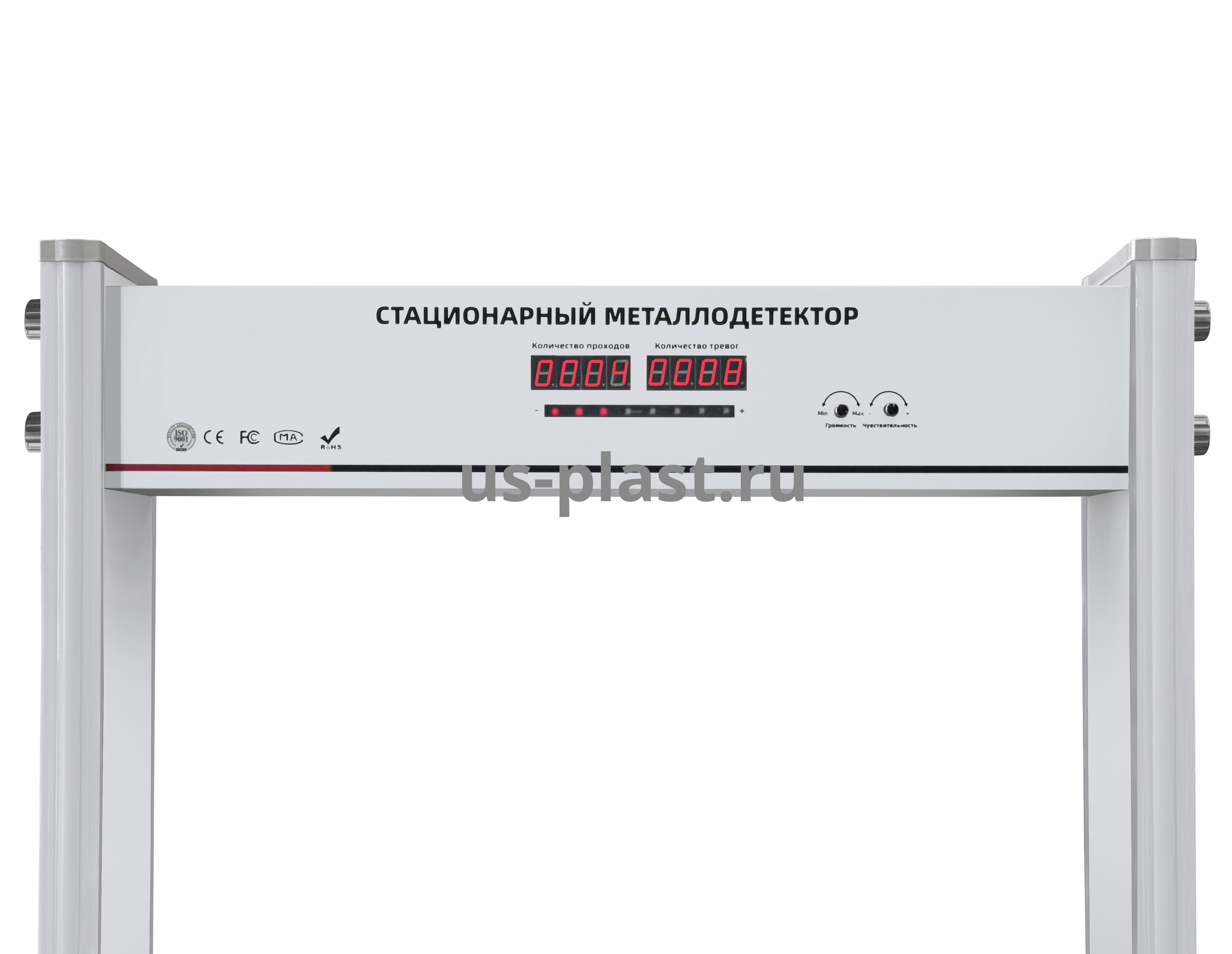 Арочный стационарный металлодетектор JT-1000 (800 мм) 1 зона детекции. Фото N5