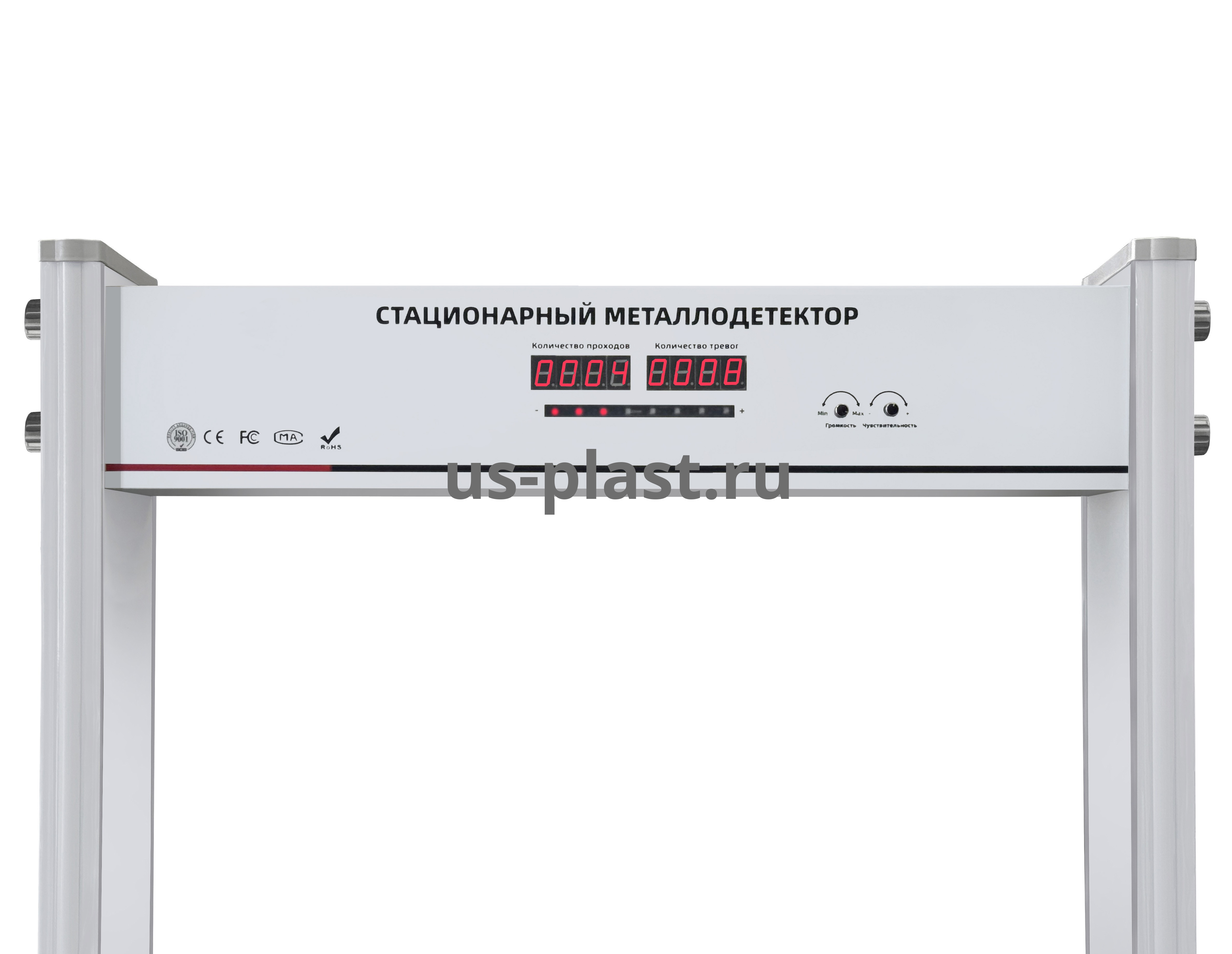 Арочный металлодетектор FORTEK JT-1000 (800 мм) 1 зона детекции. Фото N5