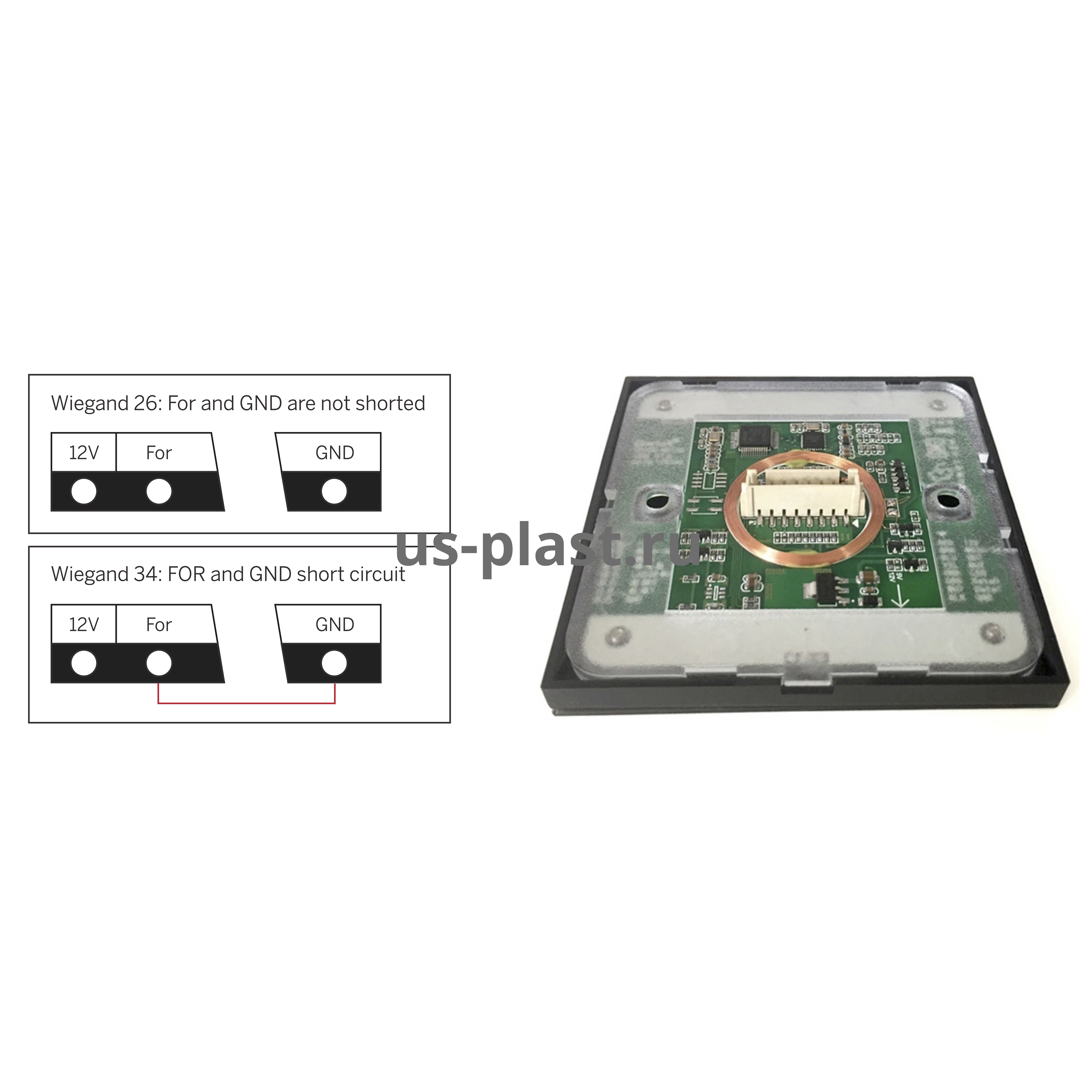 Мультиформатный считыватель карт PCD-02 (EM/MF). Фото N5