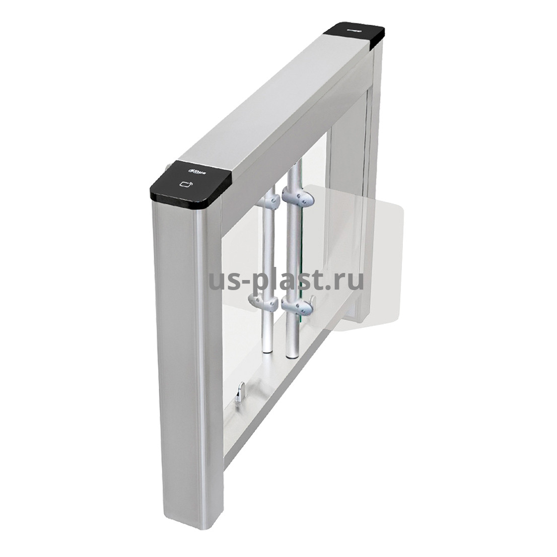 Dahua DHI-ASGB120K-D (EM/MF) распашной двухпроходной турникет (электронная проходная) с контроллером и RFID считывателями. Фото N2