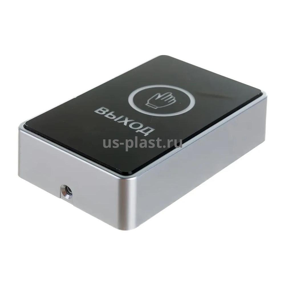 Накладная сенсорная кнопка выхода EB-11R (Black). Фото N4