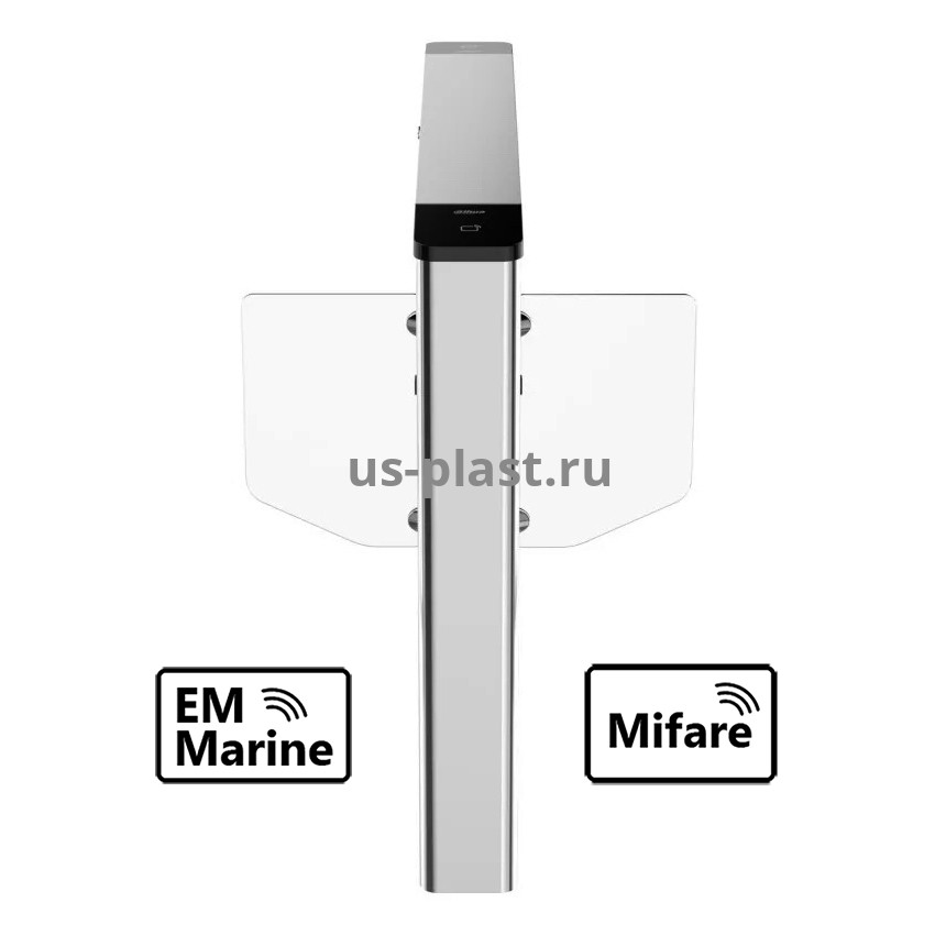 Dahua DHI-ASGB120K-D (EM/MF) распашной двухпроходной турникет (электронная проходная) с контроллером и RFID считывателями