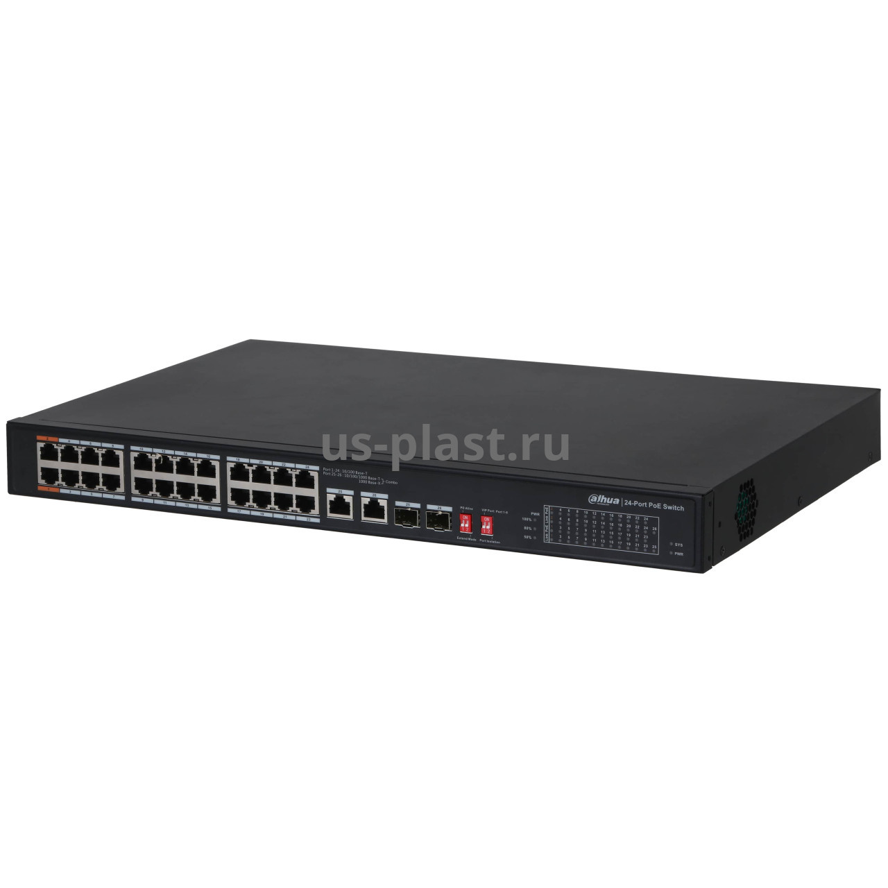 Dahua DH-PFS3226-24ET-240, неуправляемый коммутатор с PoE