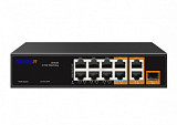 Ранее вы смотрели TRASSIR TR-NS13111S-120-8PoE неуправляемый PoE-коммутатор