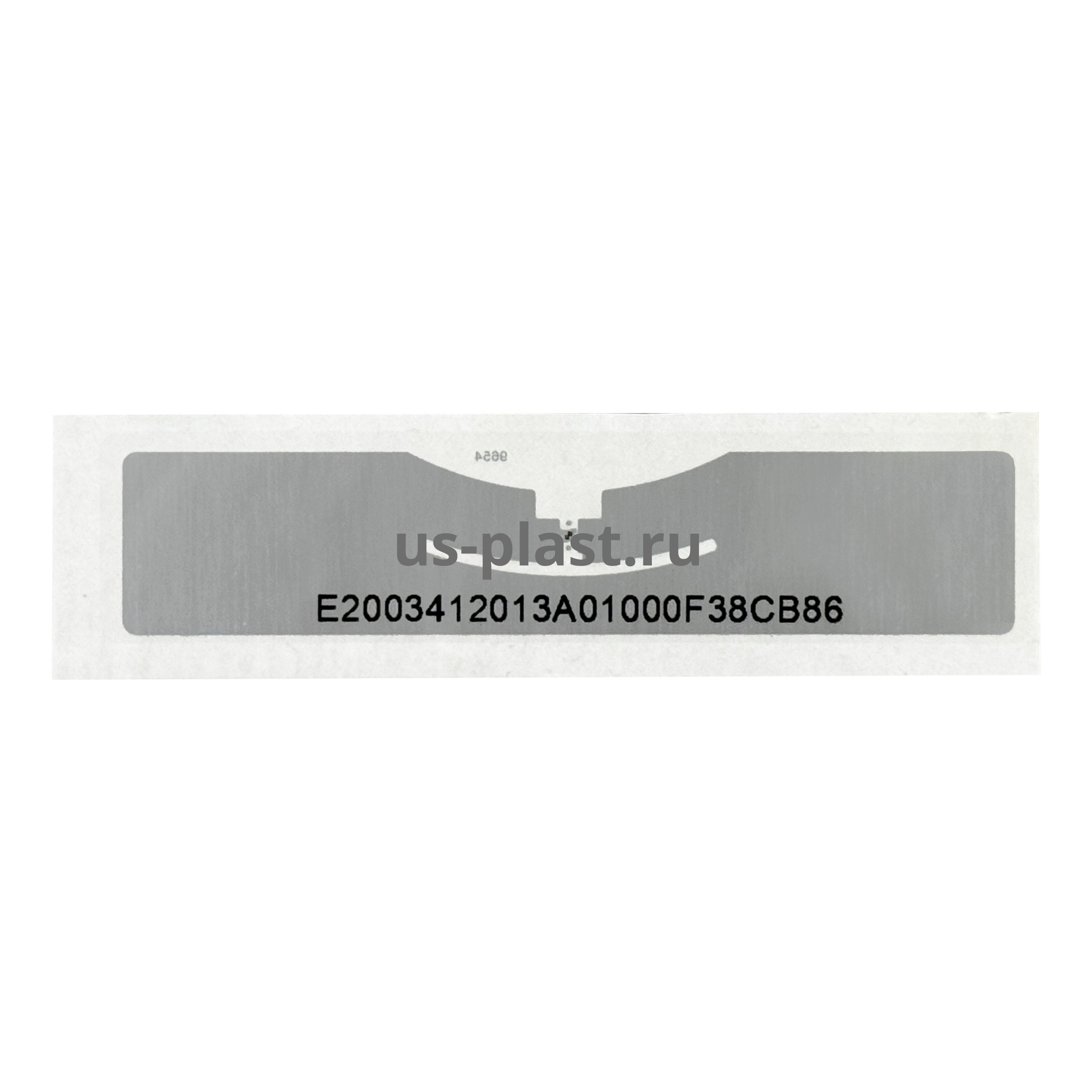 UHF RFID метка Windshield Tag (Higgs 9) на лобовое стекло автомобиля, с номером. Фото N2