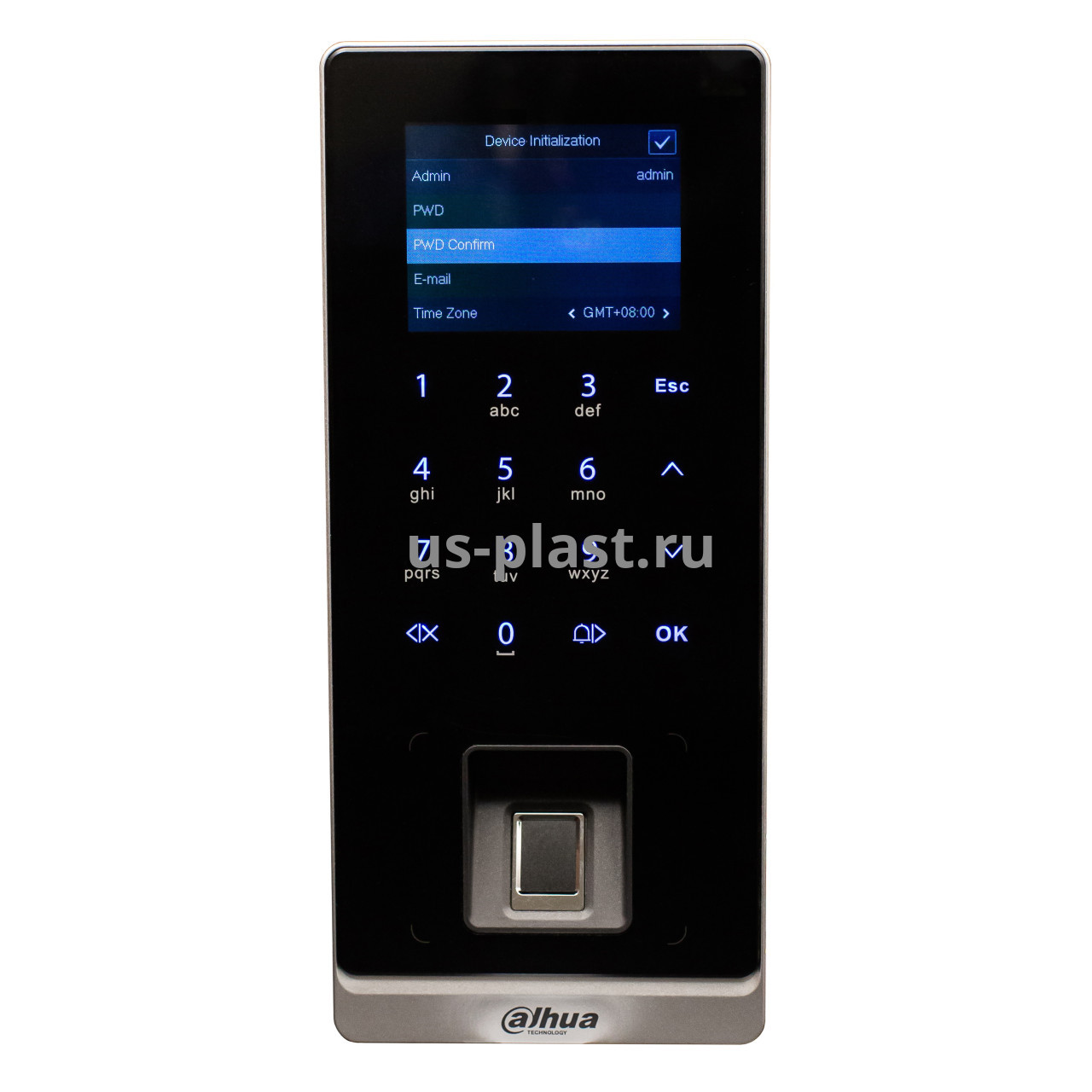 Dahua DHI-ASI2212H-W (MF) (Wi-Fi) автономный контроллер со считывателем отпечатков пальцев и карт Mifare и клавиатурой