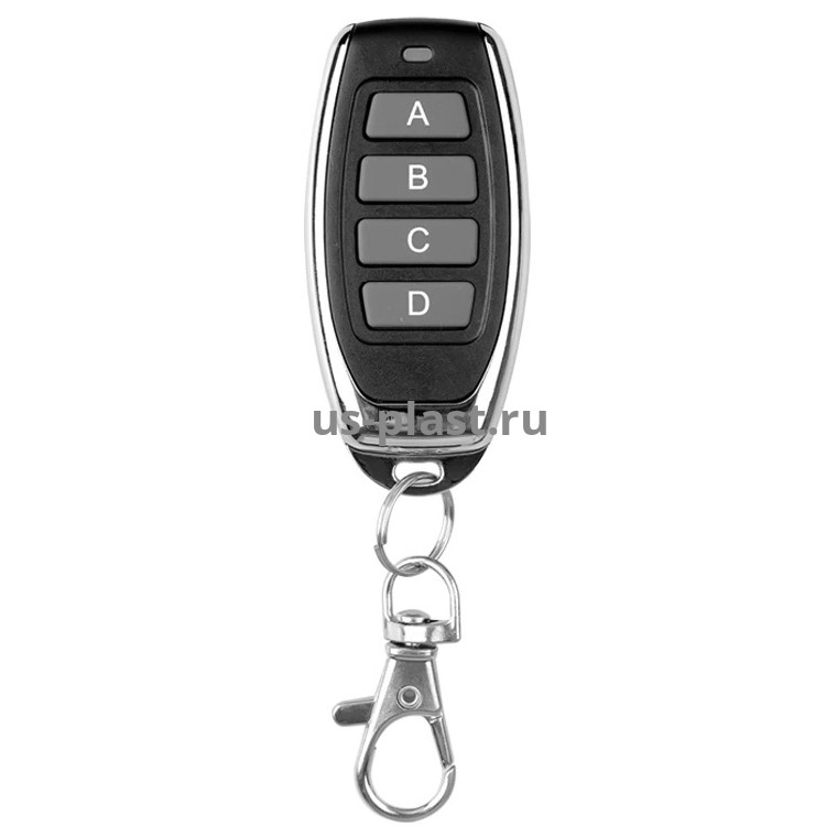 YET027(4) пульт-передатчик дистанционного управления, 4 кнопки. Фото N3