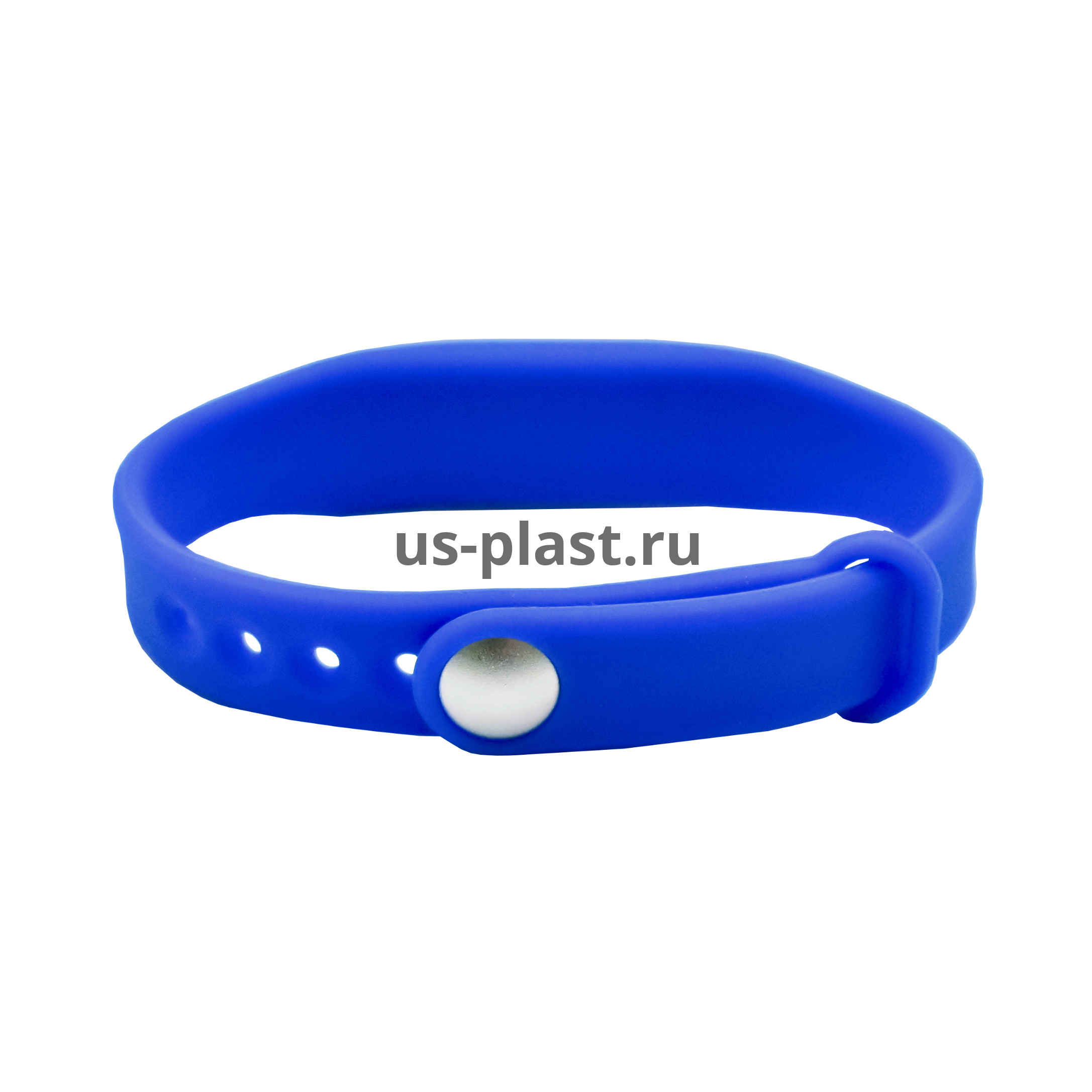 RFID браслет T5577 перезаписываемый (SPORT-TEMIC) СИНИЙ, с застёжкой. Фото N2
