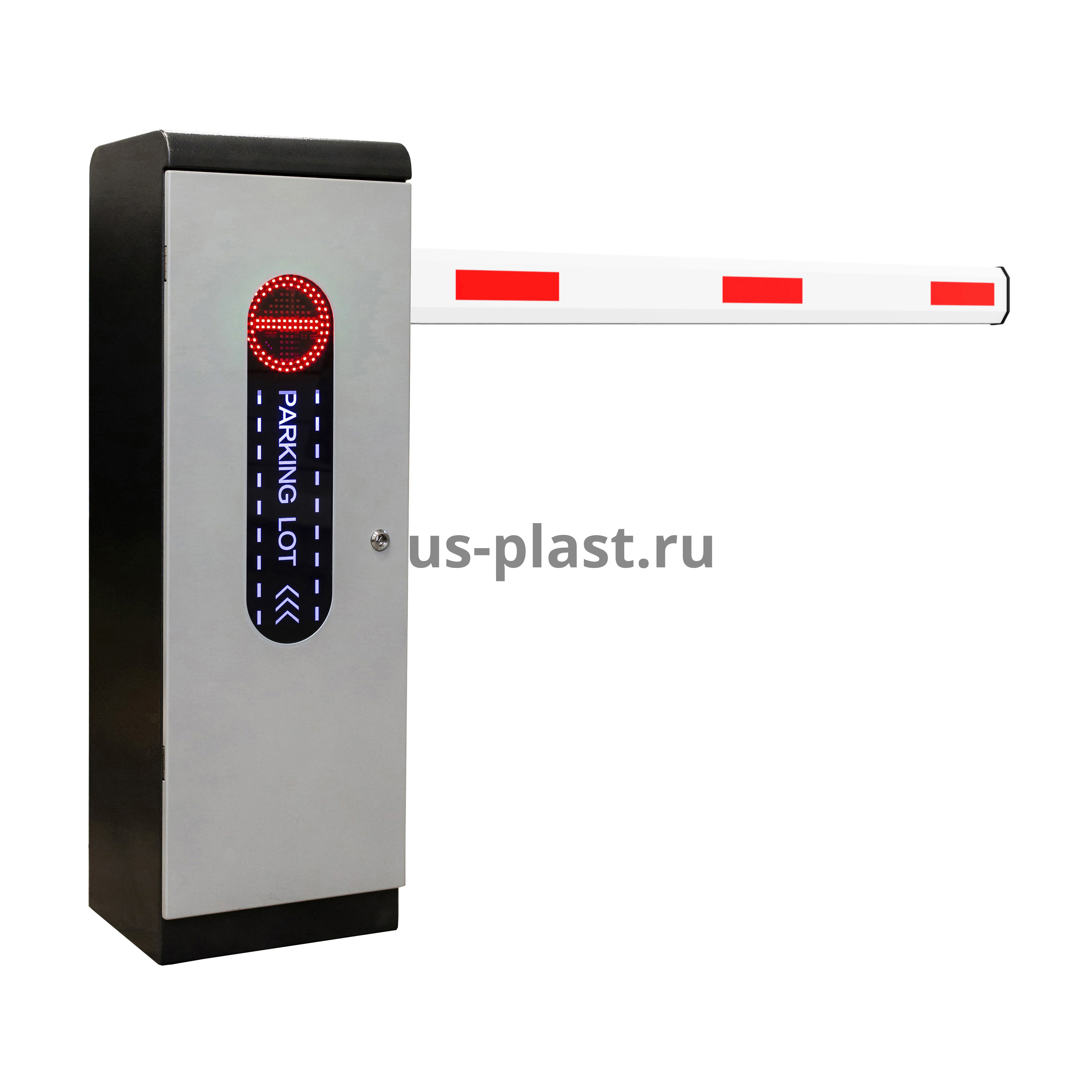 Автоматический шлагбаум BG-305TB 6M (BATTERY) с телескопической стрелой 6 м и батареей резервного питания в Санкт-Петербурге