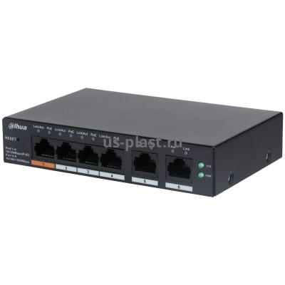 Dahua DH-CS4006-4ET-60, управляемый PoE коммутатор