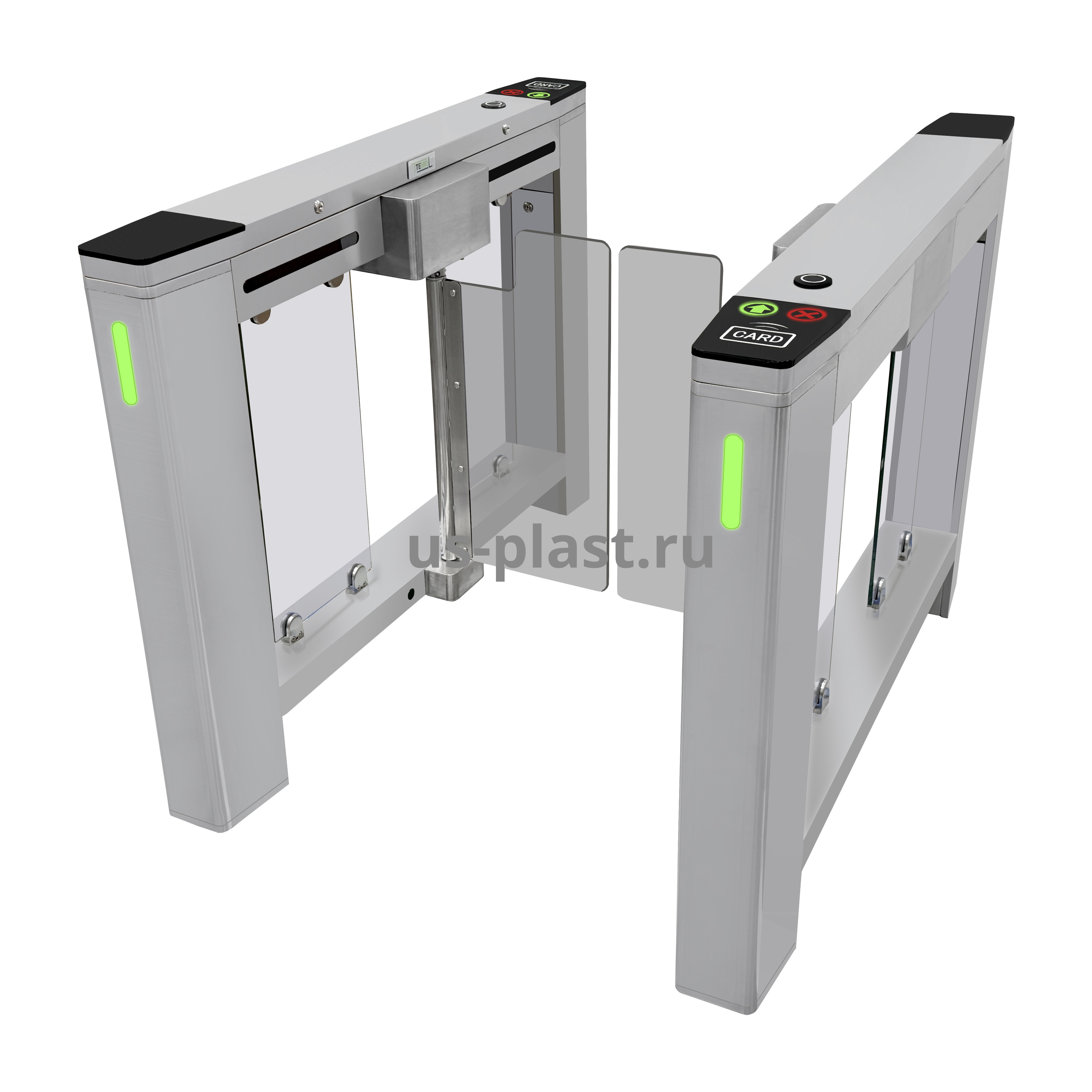 ZKTeco SBTL500 (650 мм) скоростной турникет с распашными створками