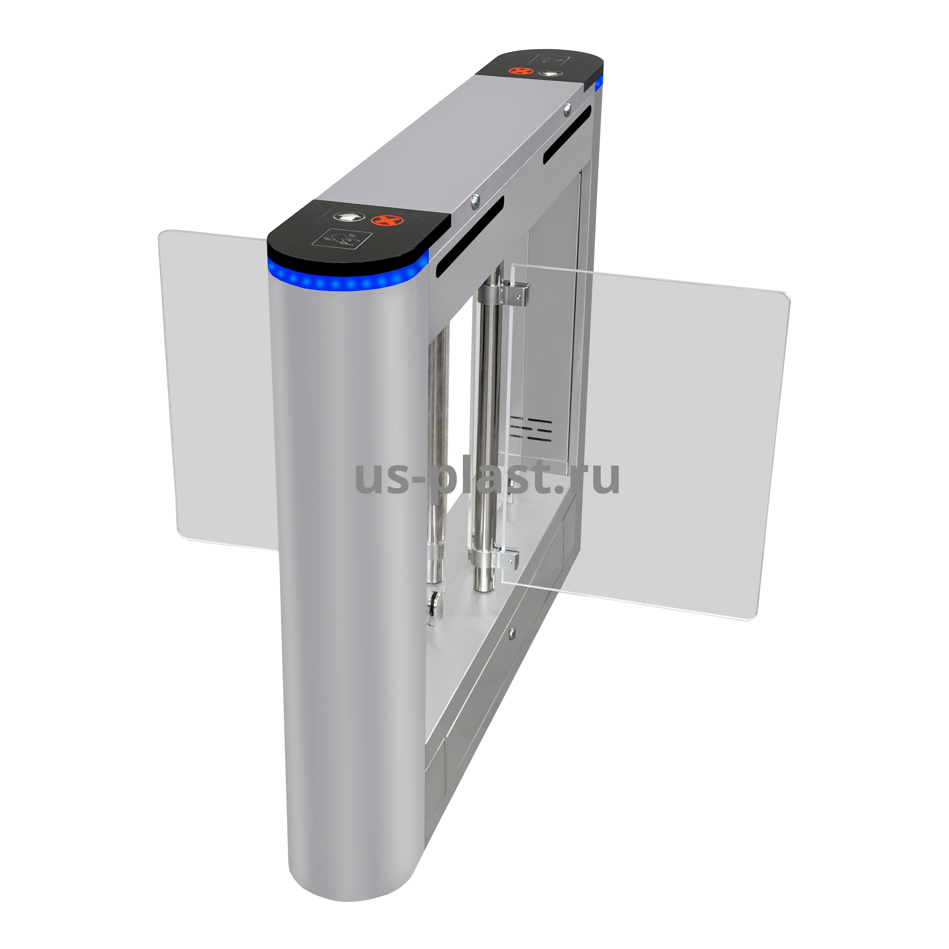 Распашной турникет Karsun JS-XBZ004D (900 мм) центральный модуль