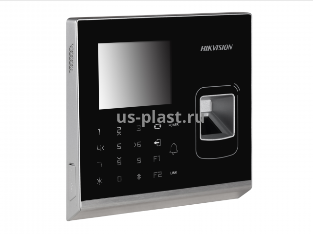 Hikvision DS-K1T201EF, биометрический терминал доступа со встроенным считывателем отпечатков пальцев и карт EM. Фото N2