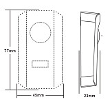 Фотоэлементы WS-PB-15A (Photocell) для шлагбаума и автоматических ворот