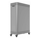 Тумба досмотровая БЛОКПОСТ (светло-серый) с колесами