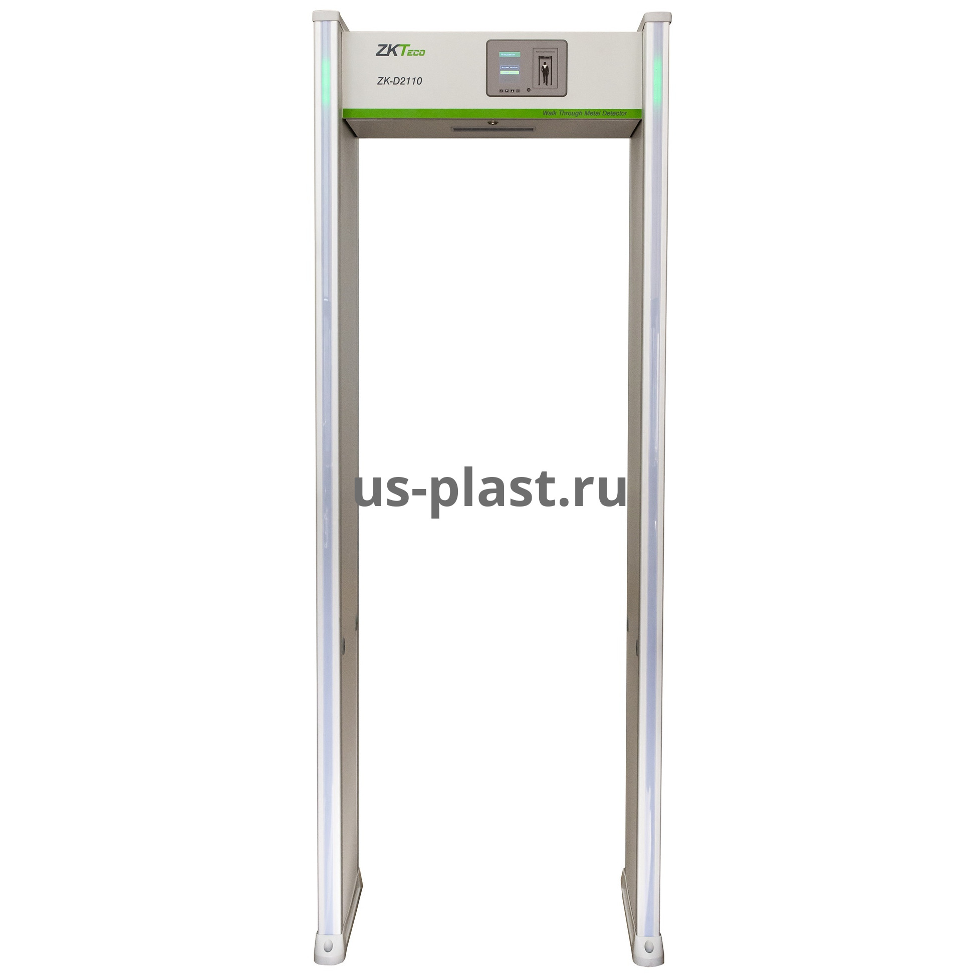 ZKTeco ZK-D2110, арочный стационарный металлодетектор с определением цветных и черных металлов. Фото N2