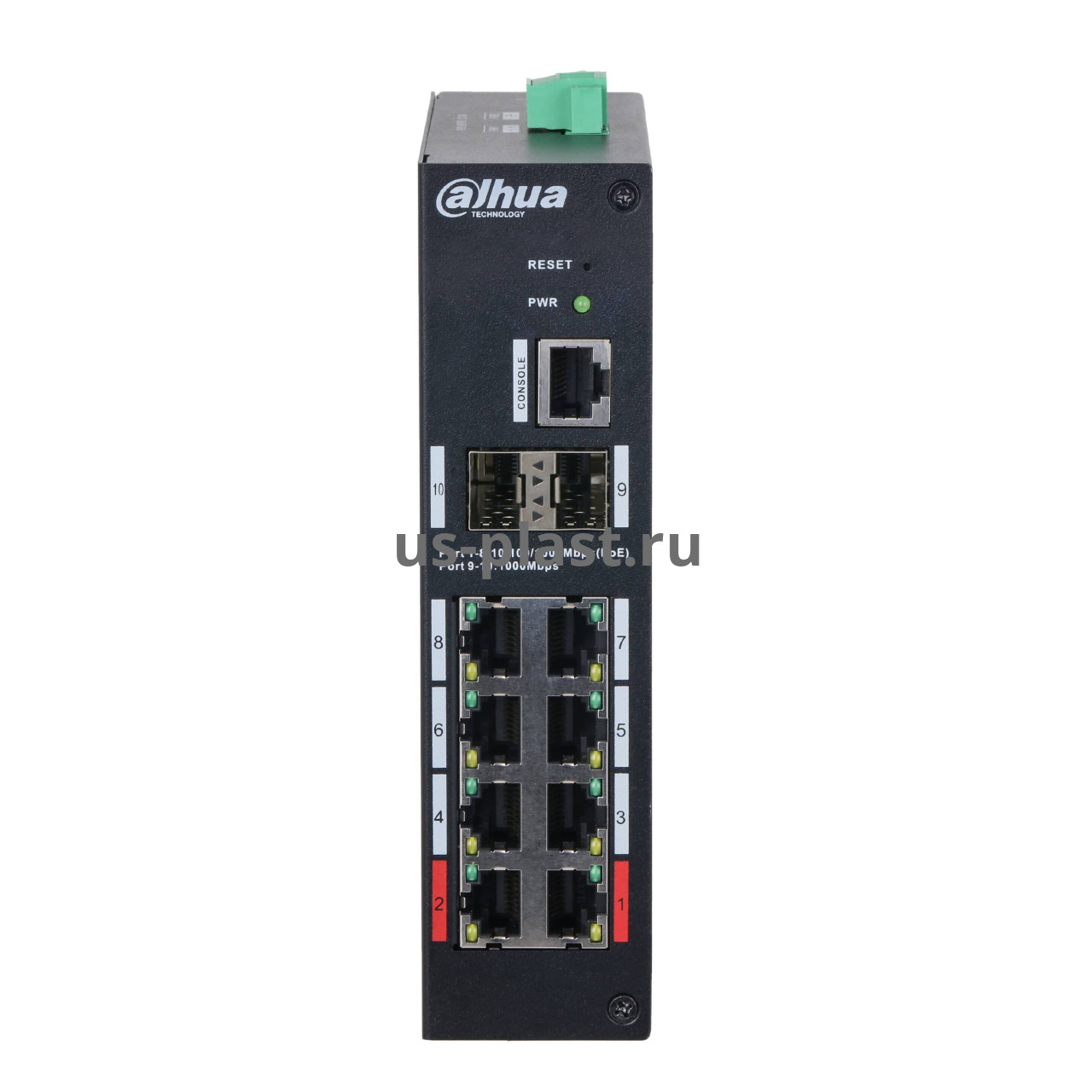 Dahua DH-HS4210-8GT-90, 10-портовый управляемый коммутатор с PoE. Фото N2