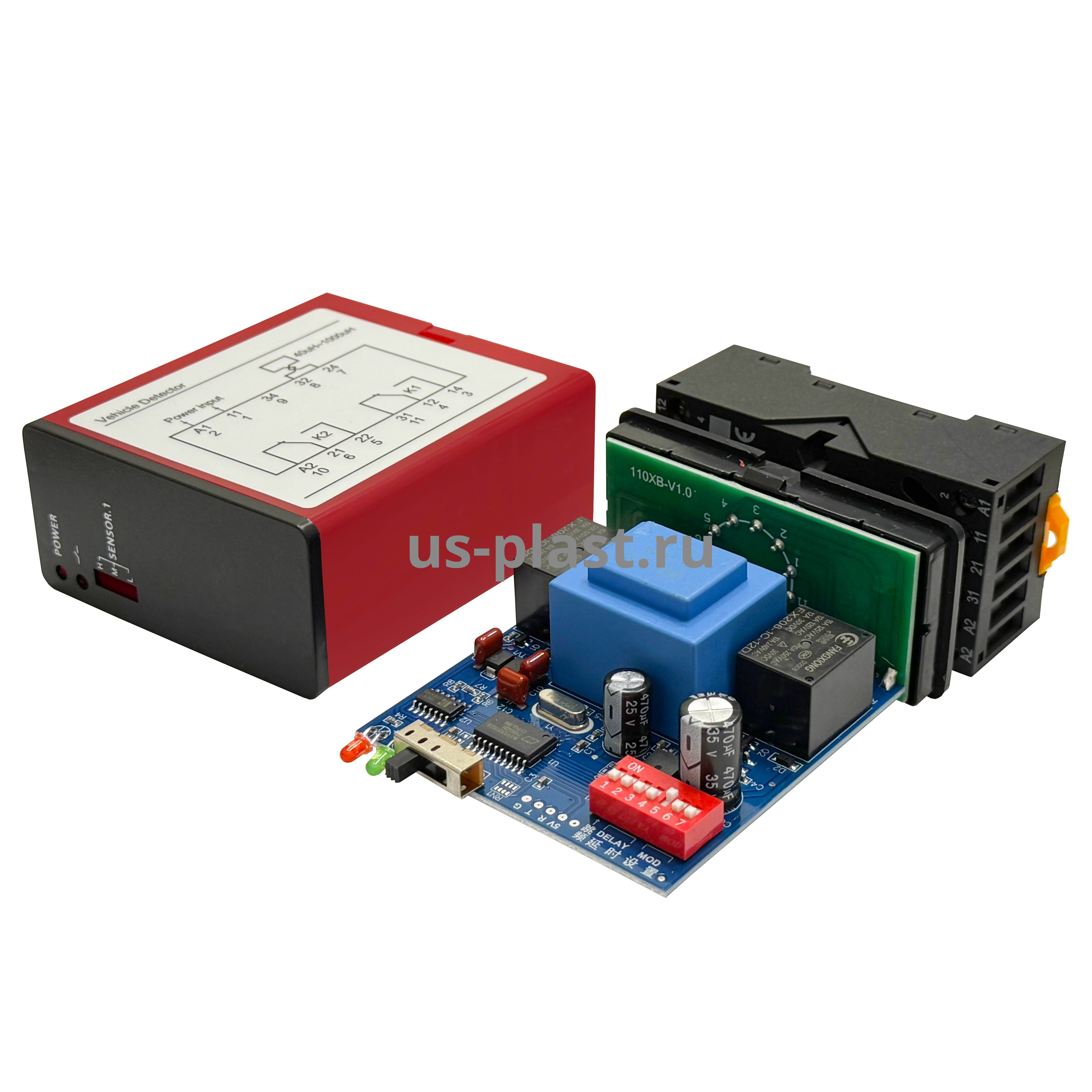 Контроллер индукционной петли PD110B (одноканальный). Фото N4