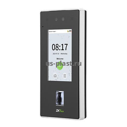 ZKTeco SpeedFace-V4L Pro [EM] биометрический терминал доступа с распознаванием лиц и отпечатков пальцев. Фото N2