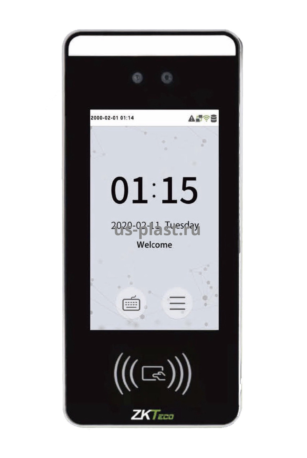 ZKTeco SpeedFace-V5L-RFID [EM] [Wi-Fi] терминал с распознаванием лиц, ладоней и карт EM-Marine. Фото N2