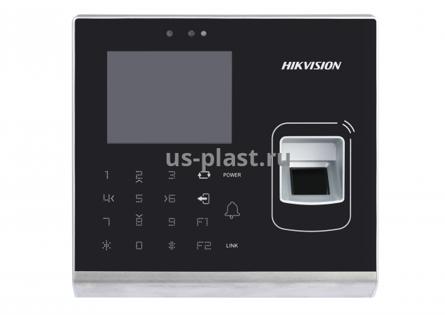 Hikvision DS-K1T201EF-C, биометрический терминал доступа с считывателем отпечатков пальцев и карт EM и камерой
