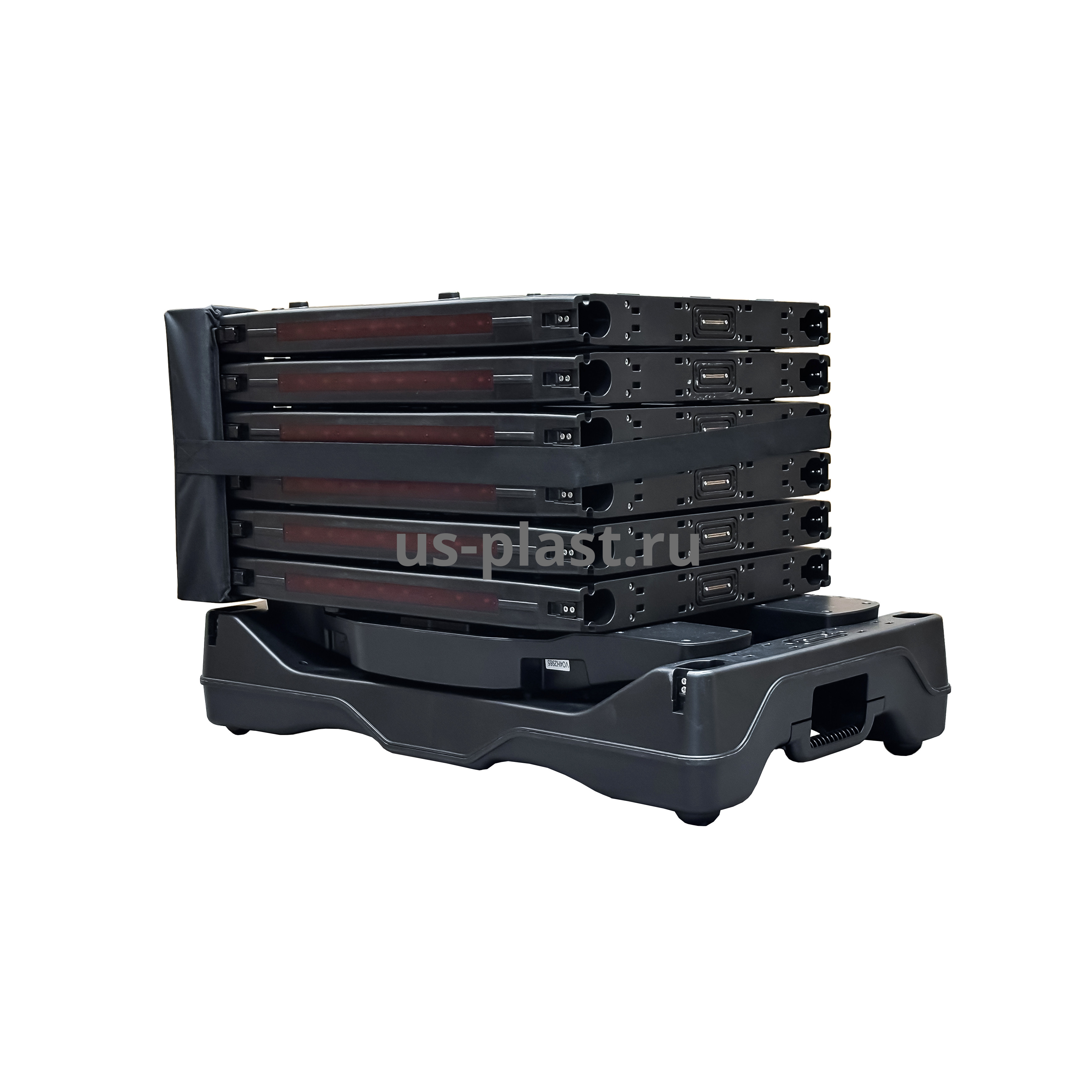 Мобильный арочный металлодетектор FORTEK VO-1313 BATTERY (800 мм) IP55. Фото N5