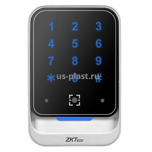 ZKTeco QR600-HK-E, уличный считыватель QR-кода и RFID карт EM с клавиатурой